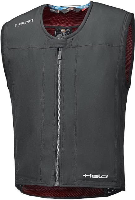 Held eVest airbag vest in black