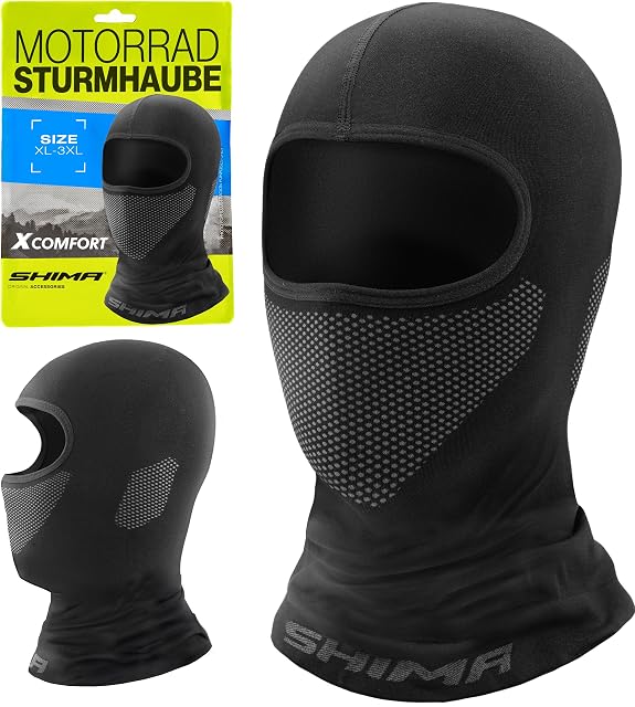 Shima X-Comfort balaclava in black