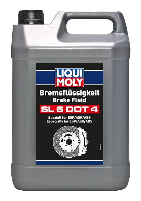 Liqui Moly SL6 DOT 4 brake fluid five-litre container