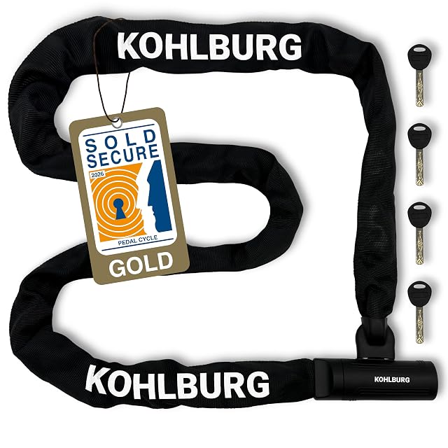 KOHLBURG Helsinki 200 cm chain lock coiled