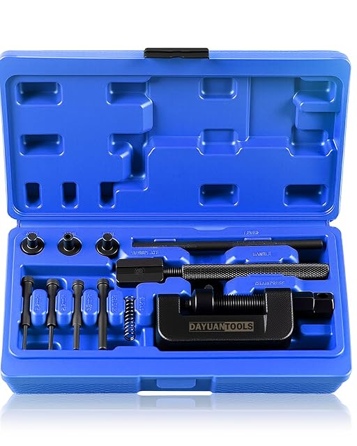 DAYUAN 13-piece chain breaking and riveting set in its case