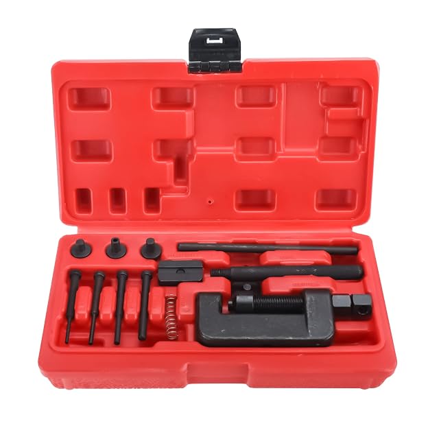 FreeTec 13-piece chain tool set in its case