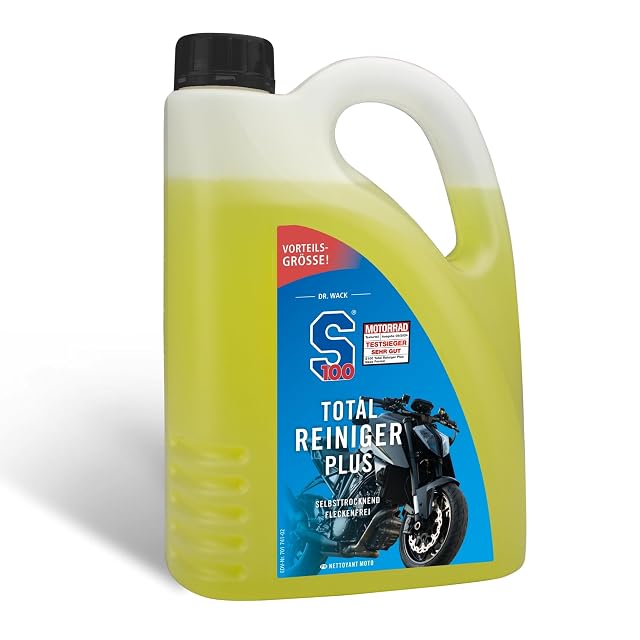 Dr. Wack S100 Total Reiniger Plus two-litre bottle