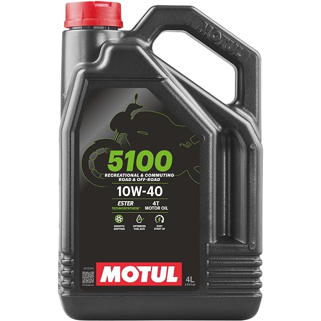 Motul 5100 4T 10W-40 four-litre can