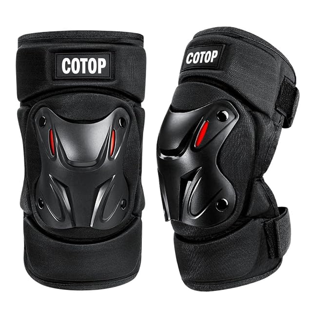 COTOP knee guards with hook-and-loop straps