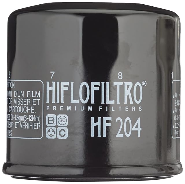 HifloFiltro HF204 black spin-on oil filter