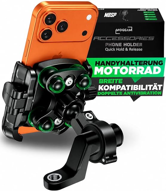MOGGAM PH00 anti-vibration motorcycle phone mount