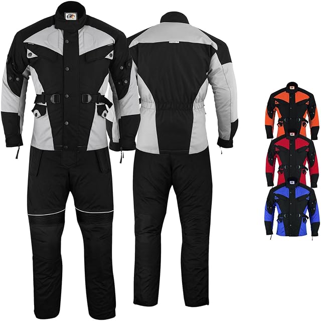 German Wear two-piece Cordura set in grey and black