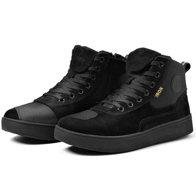 RIDEIRON CE-tested riding shoe, sole and side