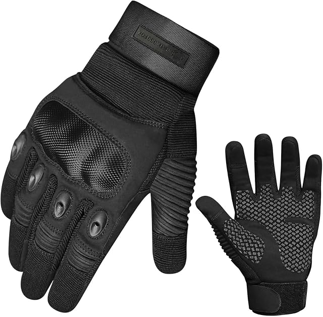 WESTWOOD FOX WFX glove showing the moulded knuckle protector