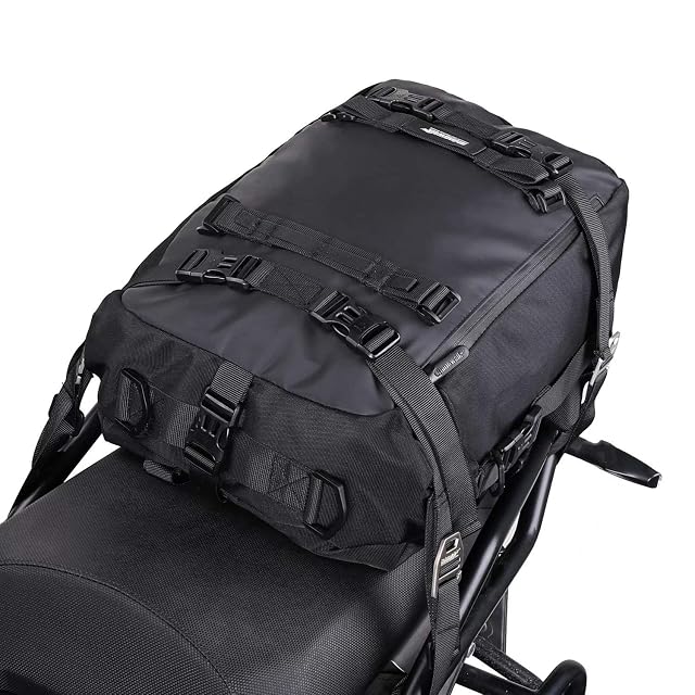 Rhinowalk 20 L modular motorcycle bag in black