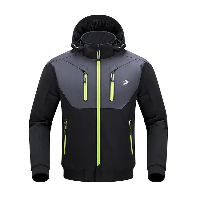 BORLENI JK007 textile riding jacket, front view