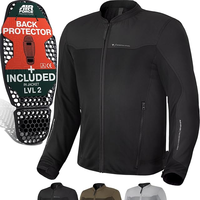 SHIMA OpenAir mesh summer jacket, three-quarter view