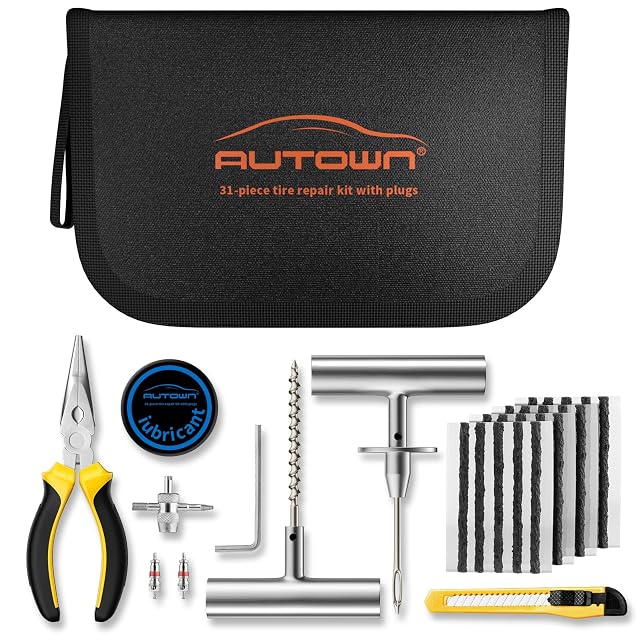 AUTOWN 31-piece tyre repair kit