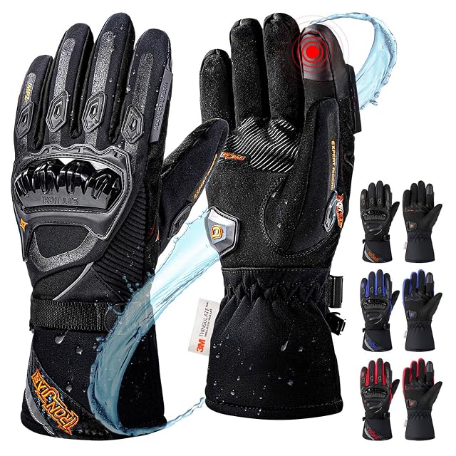 IRON JIA’S winter glove with knuckle protector